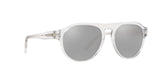 00056G - Clear - Light Grey Mirror Silver