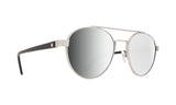 585352 - Soft Matte Silver/black - Happy Gray Green with Silver Mirror