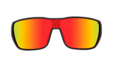 374365 - Matte Black - Happy Gray Green with Red Spectra