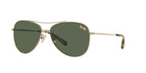 932271 - Light Gold - Dark Green Solid