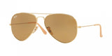 Ray Ban RB 3025 Aviator Large Metal Sunglasses - Small - 55mm