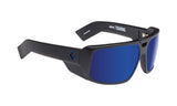 374281 - Matte Black - Happy Bronze with Blue Spectra