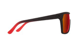 803673 - Soft Matte Black/red Fade - Happy Gray Green with Red Flash