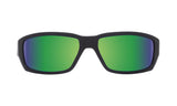 374861 - Matte Black - Happy Bronze Polar with Green Spectra