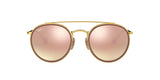 001/7O - Gold - Gradient Brown Mirror Pink