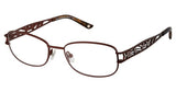 Jimmy Crystal New York DF80 Eyeglasses