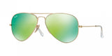 Ray Ban RB 3025 Aviator Large Metal Sunglasses - Small - 55mm