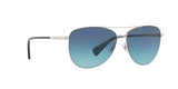 31614S - Silver - Blue Teal Gradient